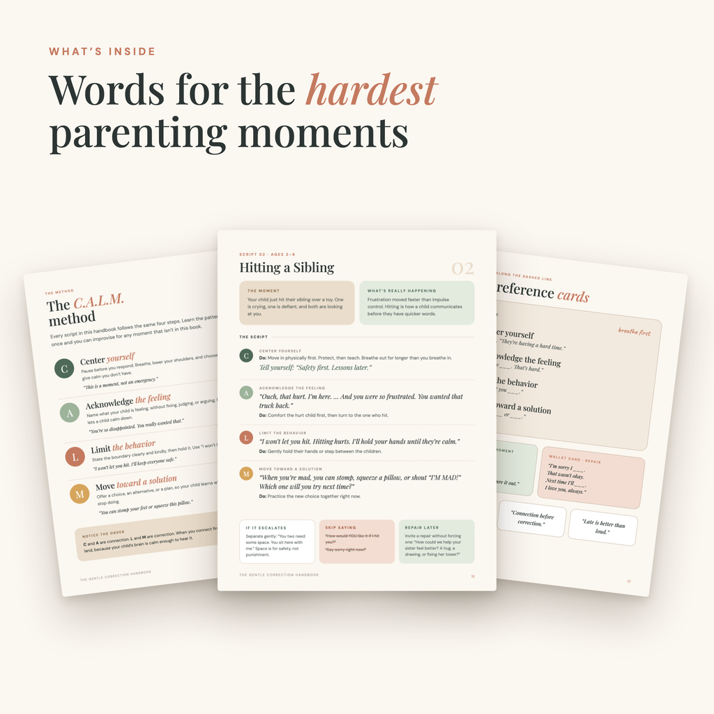 The Gentle Correction Handbook