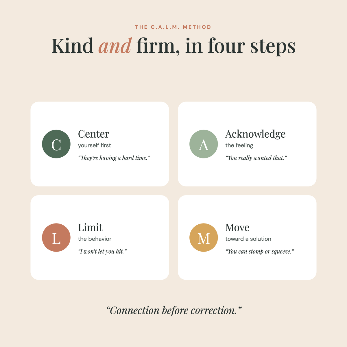 The Gentle Correction Handbook